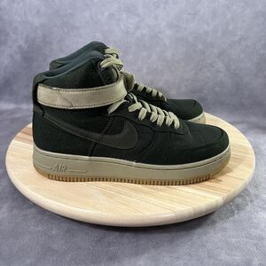 Nike Air Force 1 High Womens Size 7 Utility Sequoia Neutral Shoes AJ2775-300